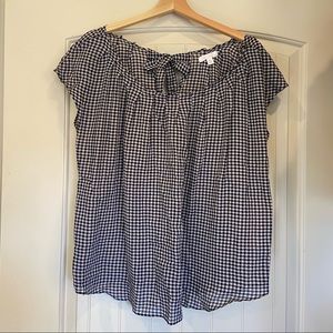 Gingham top